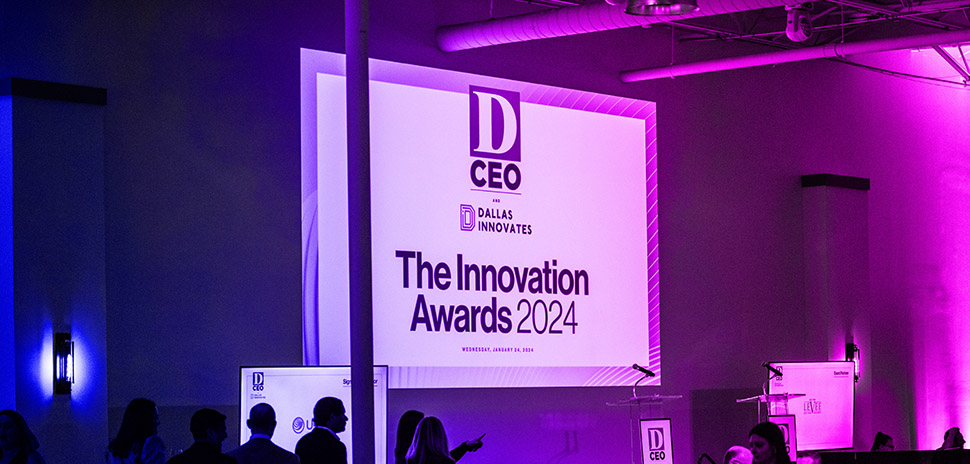 D CEO and Dallas Innovates revealed the winners of the 2024 Innovation Awards at an event on January 24, 2023 held at On the Levee in the Design District.