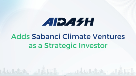 AiDash announced that Sabanci Climate Ventures joined the company’s $50 million Series C funding round as a strategic investor. Sabanci Climate Ventures’ expertise in advancing value and opportunities across energy, utilities, and other sectors will be an essential part of AiDash’s long-term growth strategy. (Graphic: Business Wire)