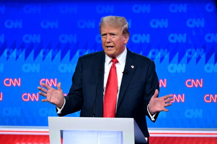 Donald Trump may have benefitted from debate rules which helped reduce the prospects of a shouting match with his rival, US President Joe Biden